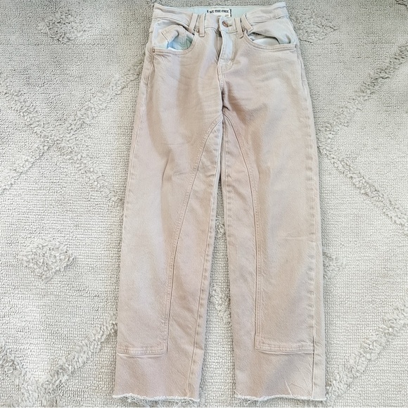 We The Free Women's Cream Ankle Jeans - Picture 3 of 3